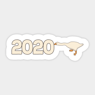 Untitled Goose Game - Stealing 2020 Sticker